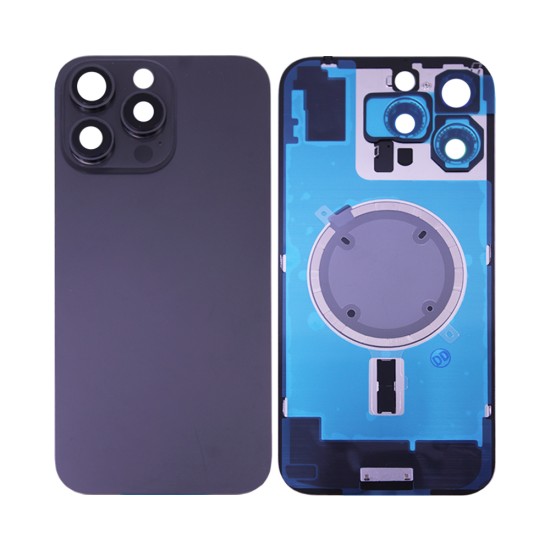 Back Cover+Camera Lens Apple iPhone 16 Pro Max Black Titanium Back Cover+Camera Lens Apple iPhone 16 Pro Max Black Titanium